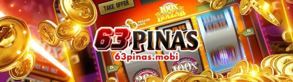 63PINAS news page update featuring casino gaming news, app access, and online casino features
