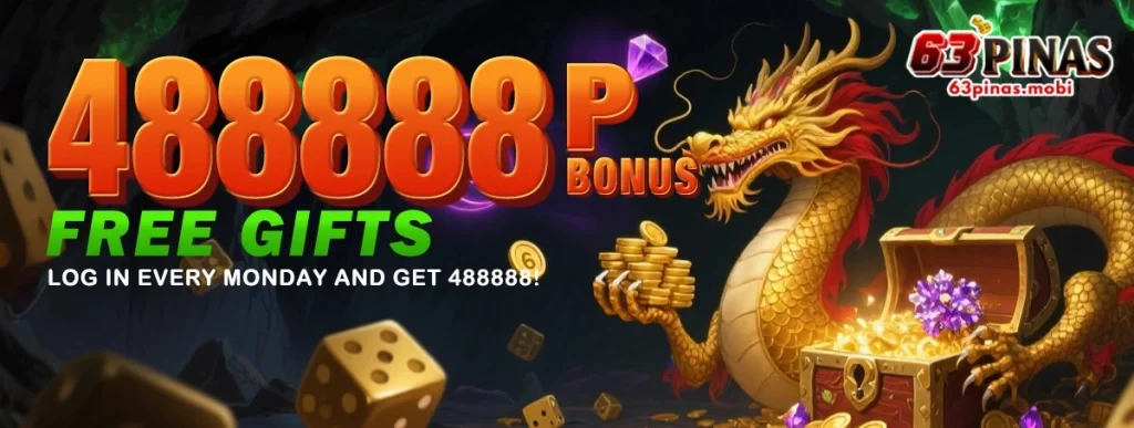63PINAS special promo banner featuring welcome bonuses and rewards for online casino players