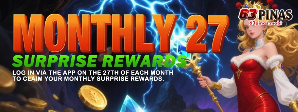 63PINAS casino promotions banner showcasing limited time bonus offers and player rewards